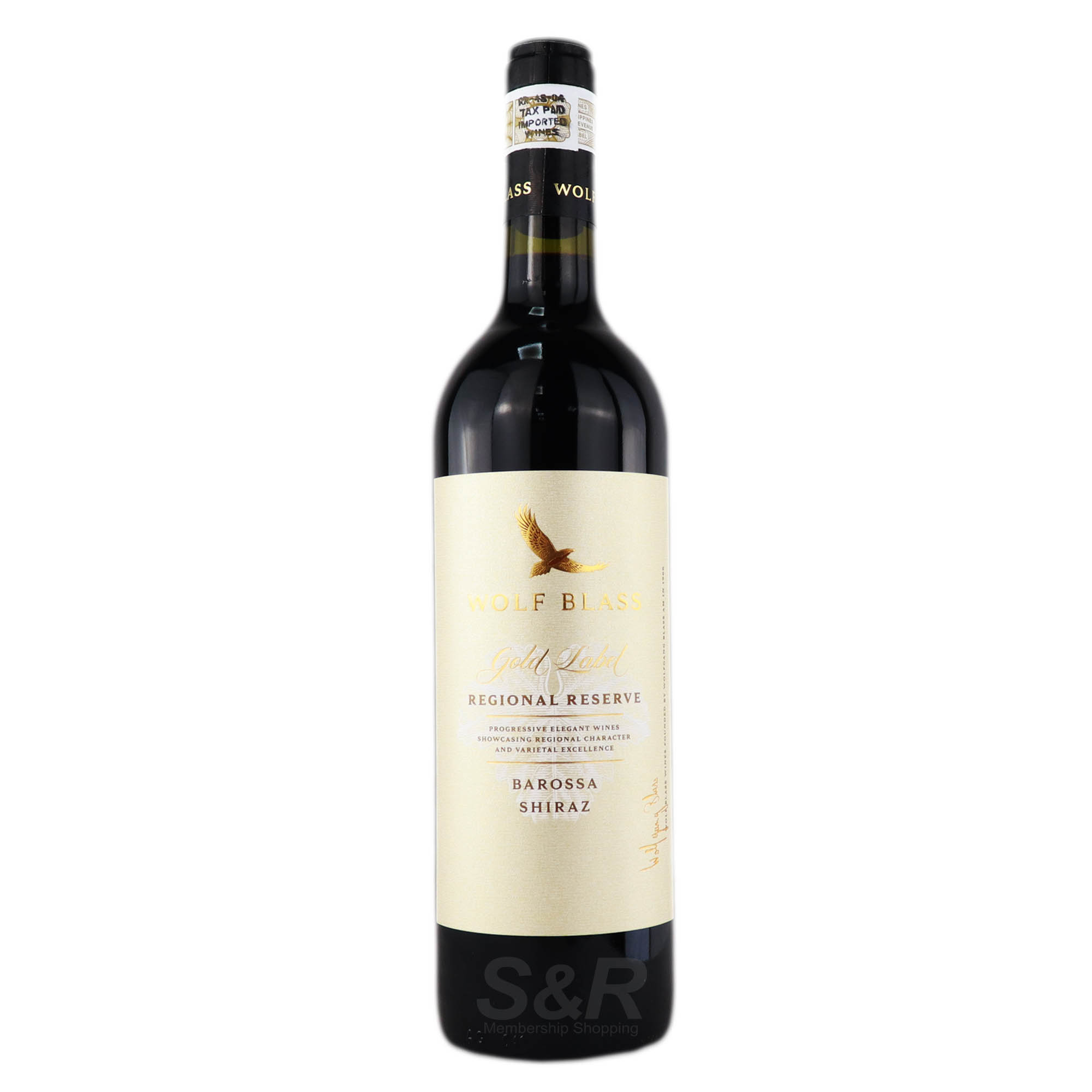 Wolf Blass Gold Label Barossa Shiraz 750mL Wolf Blass Gold Label Barossa Shiraz 750mL
